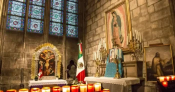 Our lady of Guadalupe Altar